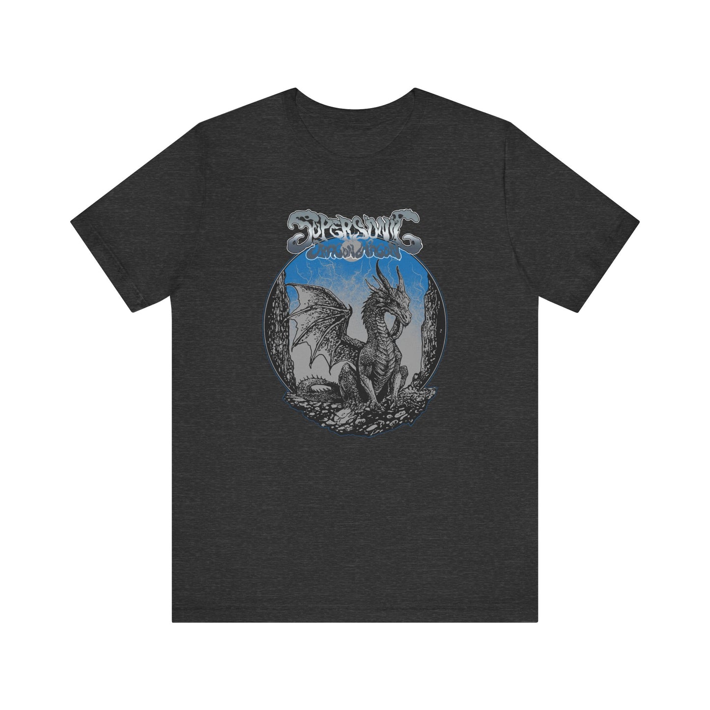 Dragon in the Moon Unisex Tee