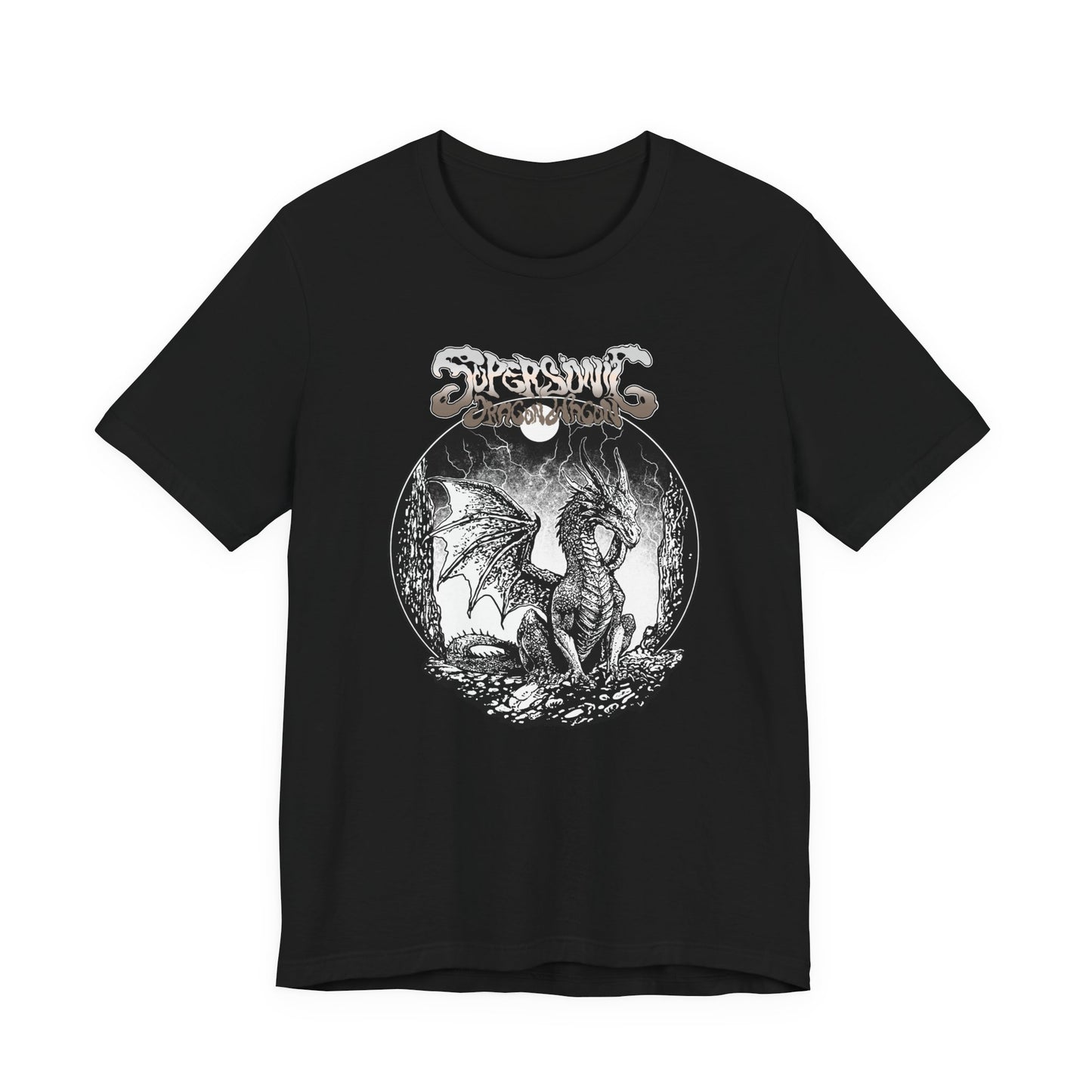 T-Shirt - Dragon in the Moon Design