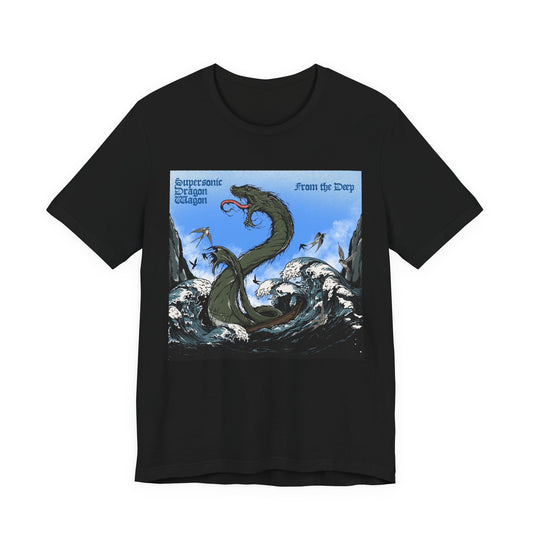 Sea Serpent Graphic Tee — "From the Deep" Nautical Monster T-Shirt