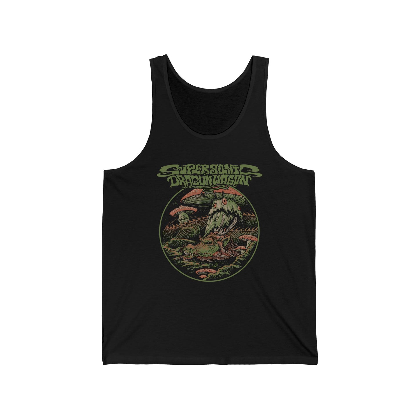 Shroom Dragon Unisex Jersey Tank