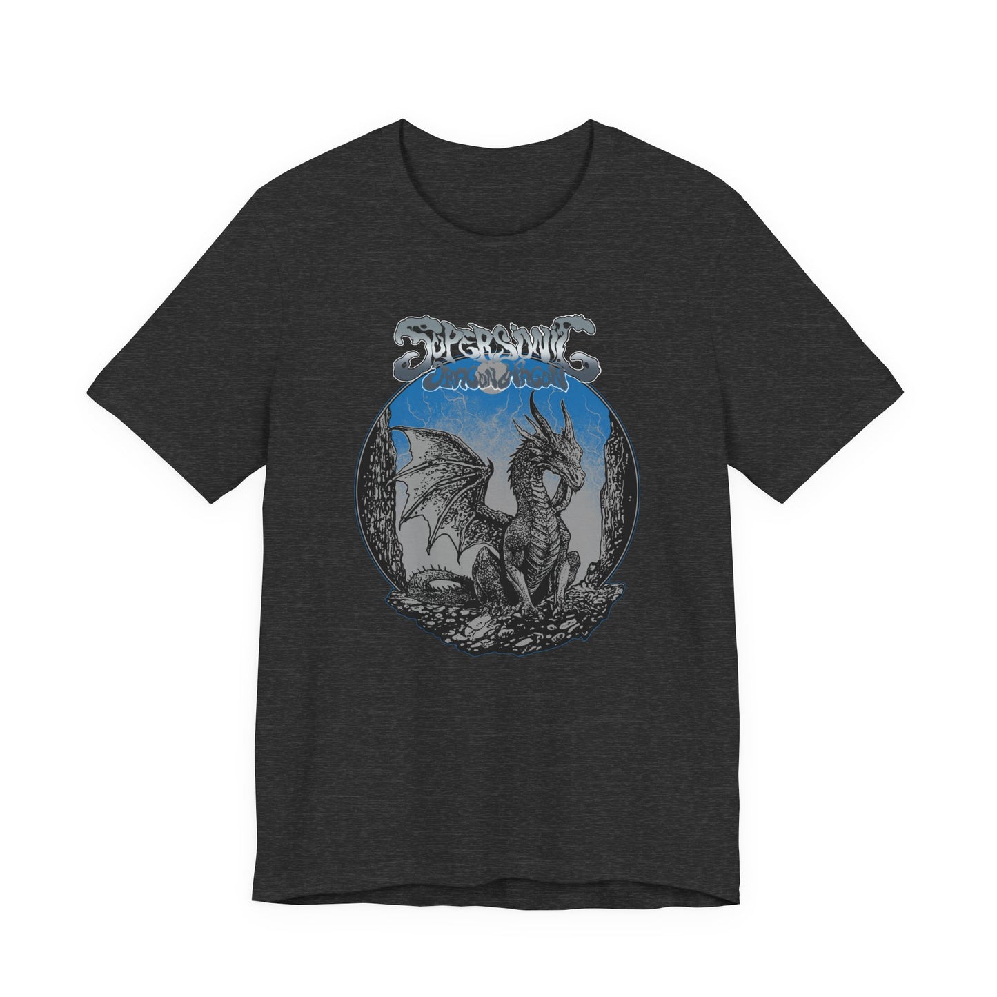 Dragon in the Moon Unisex Tee